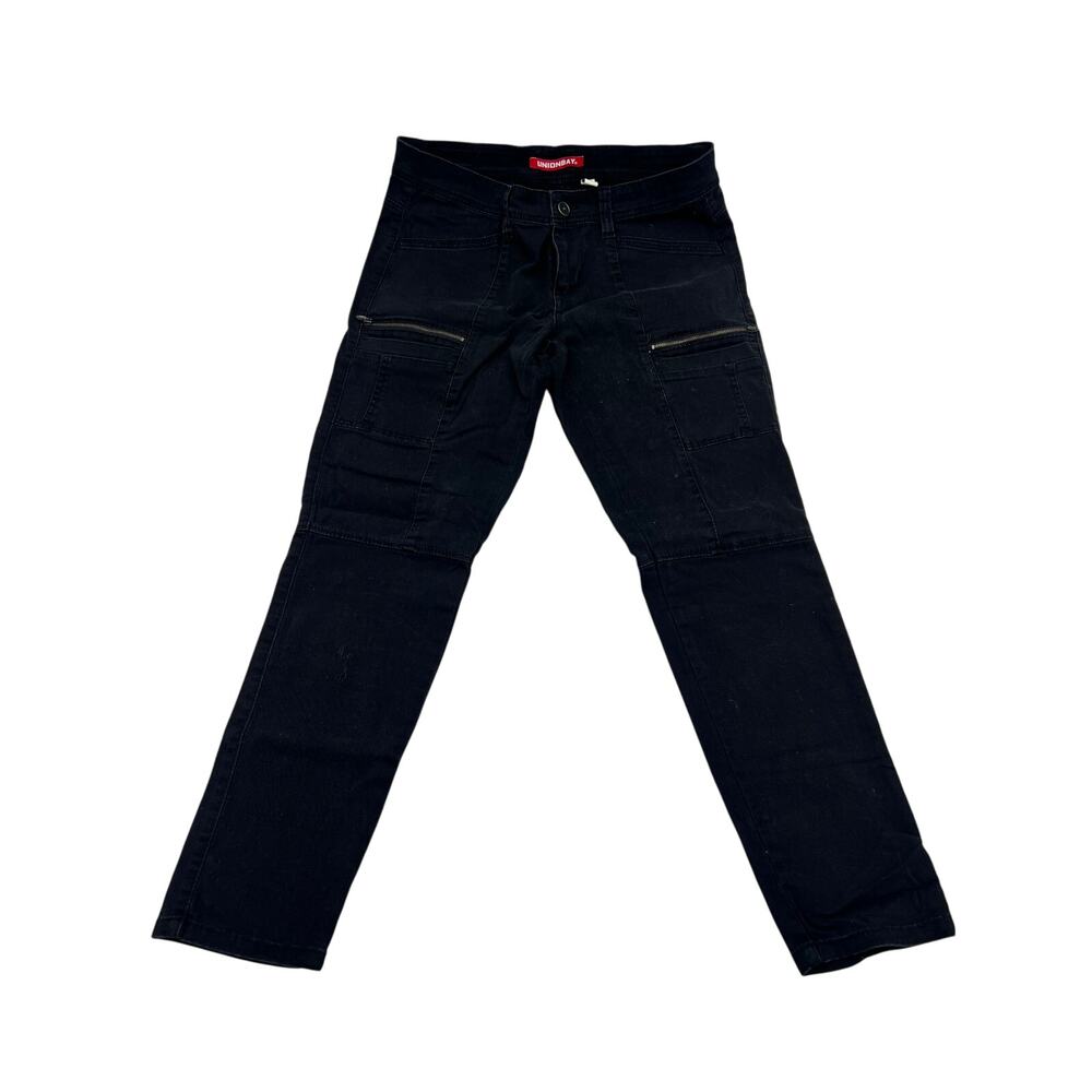 Unionbay Black Skinny Cargo Pants Size 9